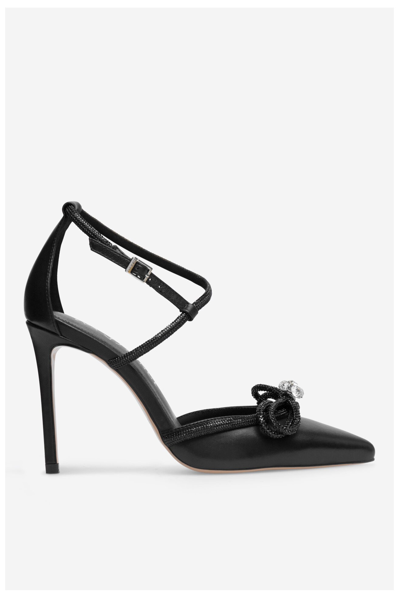 Lodičky EVA MINGE ANCONA-V325-25531 ČERNÁ