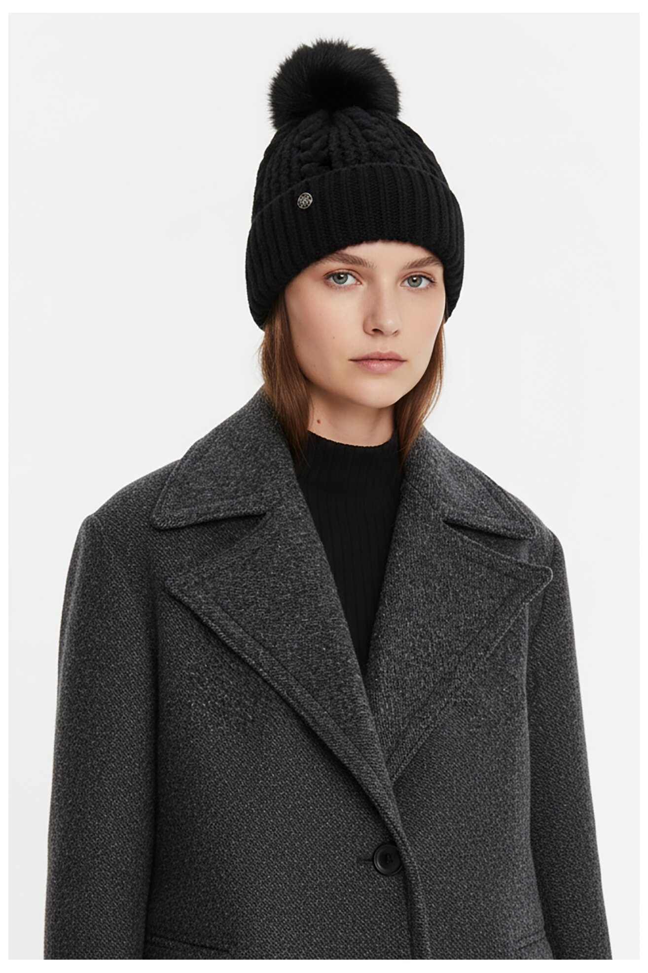 Női sapka NINE WEST CEO-NW-W3-002-AW25 FEKETE