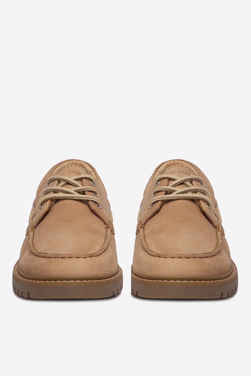 
                GUESS JEANS - Półbuty skórzane - 5907964017622