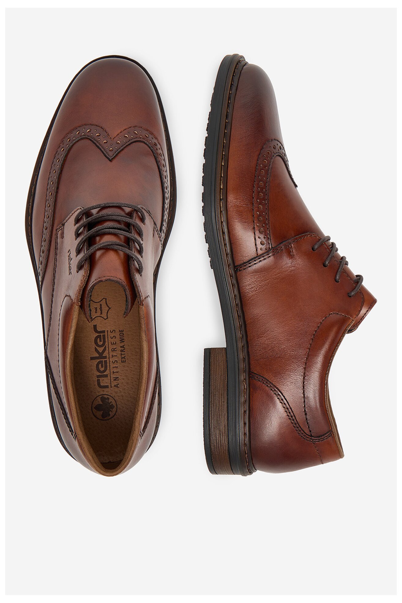 Половинки обувки Rieker 17620-24 КАФЯВ