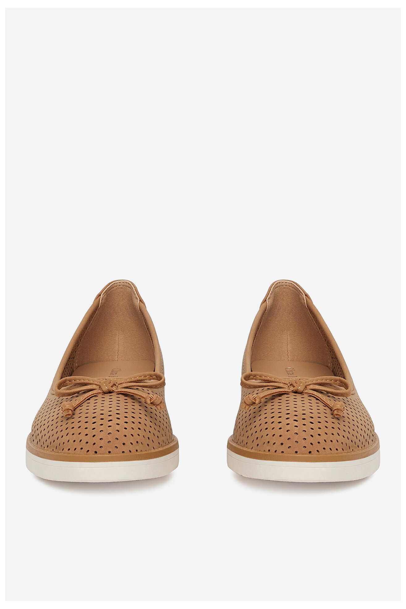 Baleriny Clara Barson WYL3327-5 Beżowy ciemny