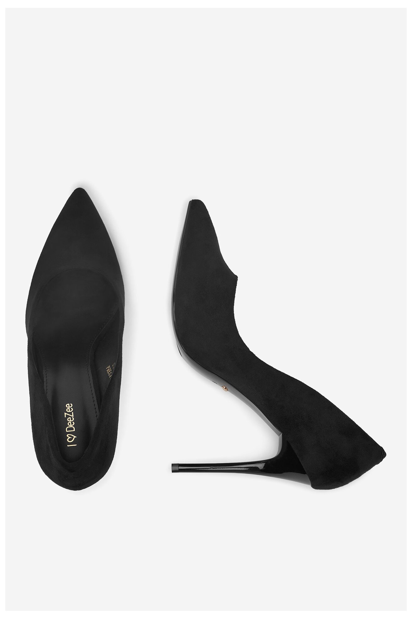 Czółenka DeeZee DZ0031 Czarny
