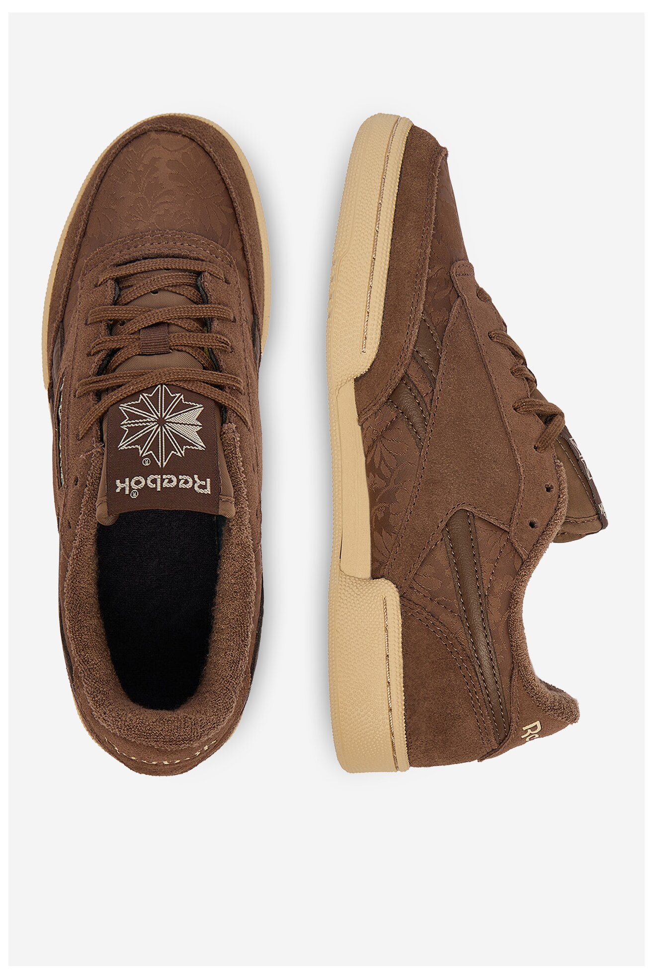 Obuwie sportowe Reebok EO-CLUB C REVENGE VINTAGE II 100244746 Brązowy