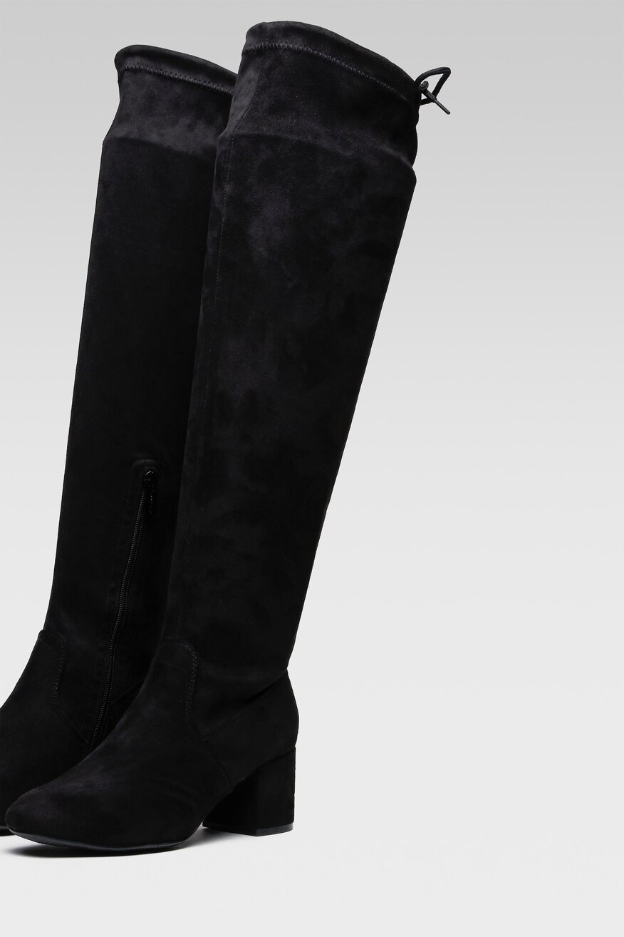 
                Jenny Fairy - Kozaki na obcasie czarne - 5903698787749