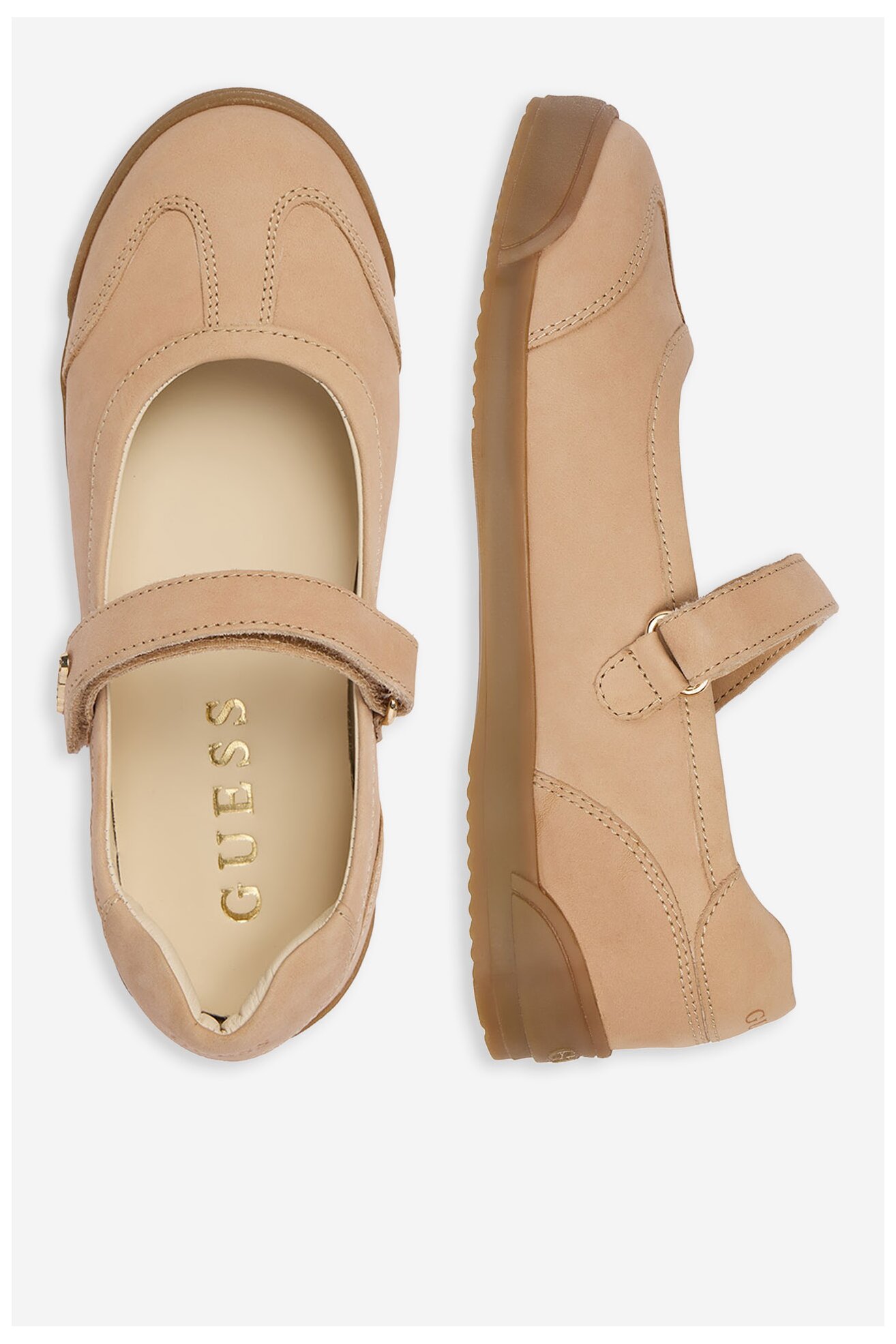 Балетки GUESS EO-CI12-3230-02 БЕЖЕВИЙ