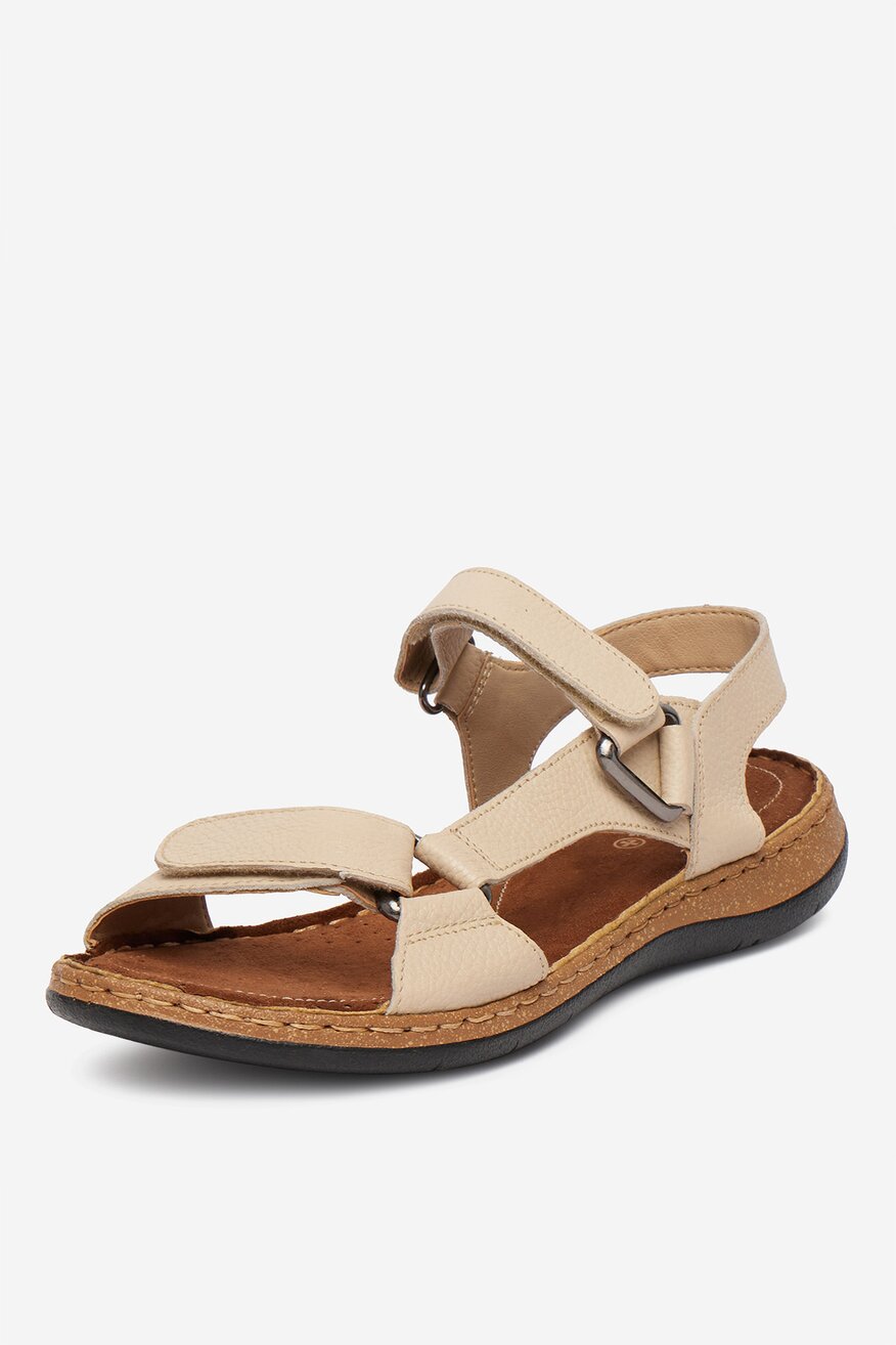 
                Go Soft - Sandały skórzane - 5906751843499