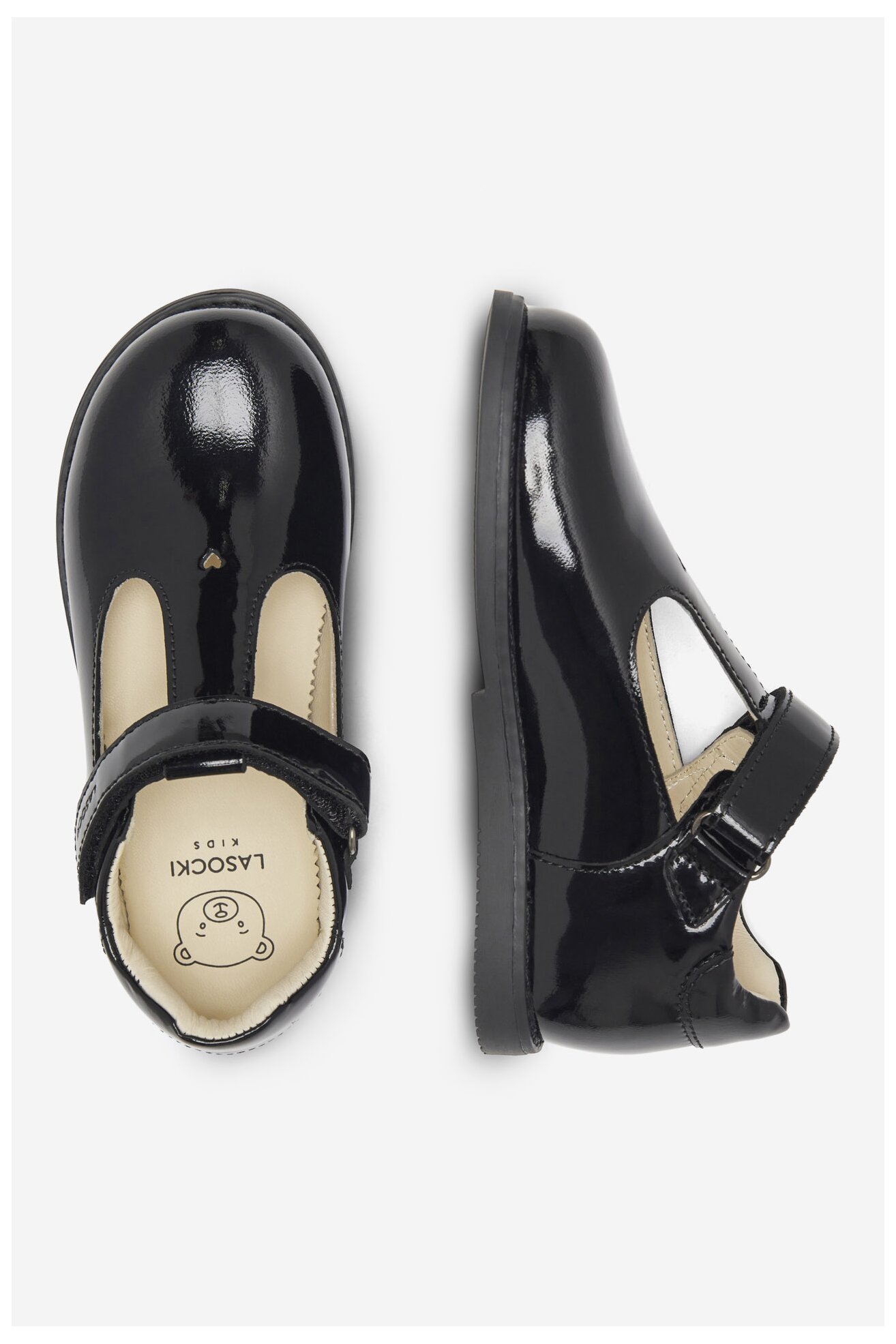 Baleriny Lasocki Kids HAPPY CI12-HAPPY-10A Czarny