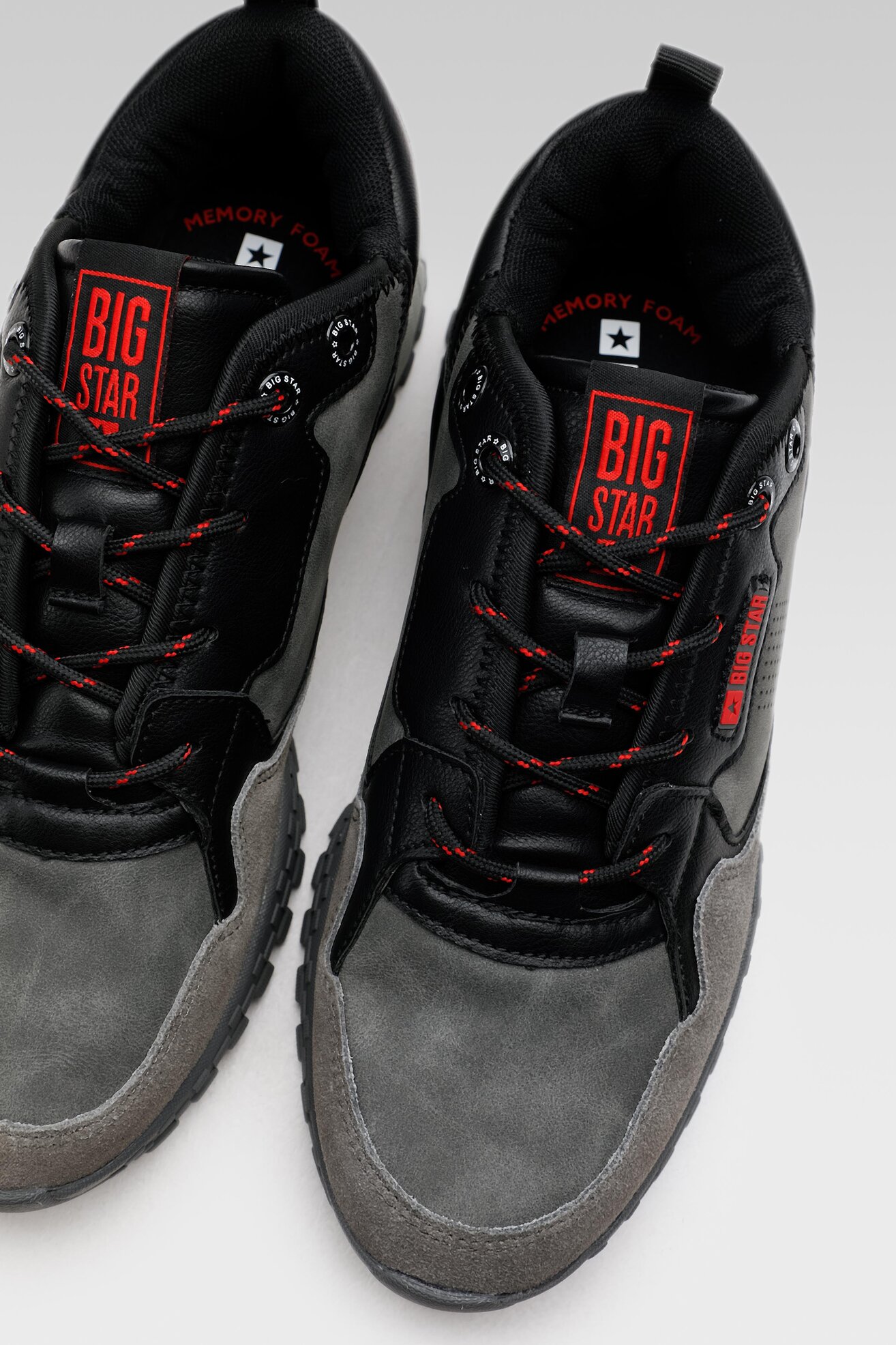Półbuty Big Star KK174271C Szary