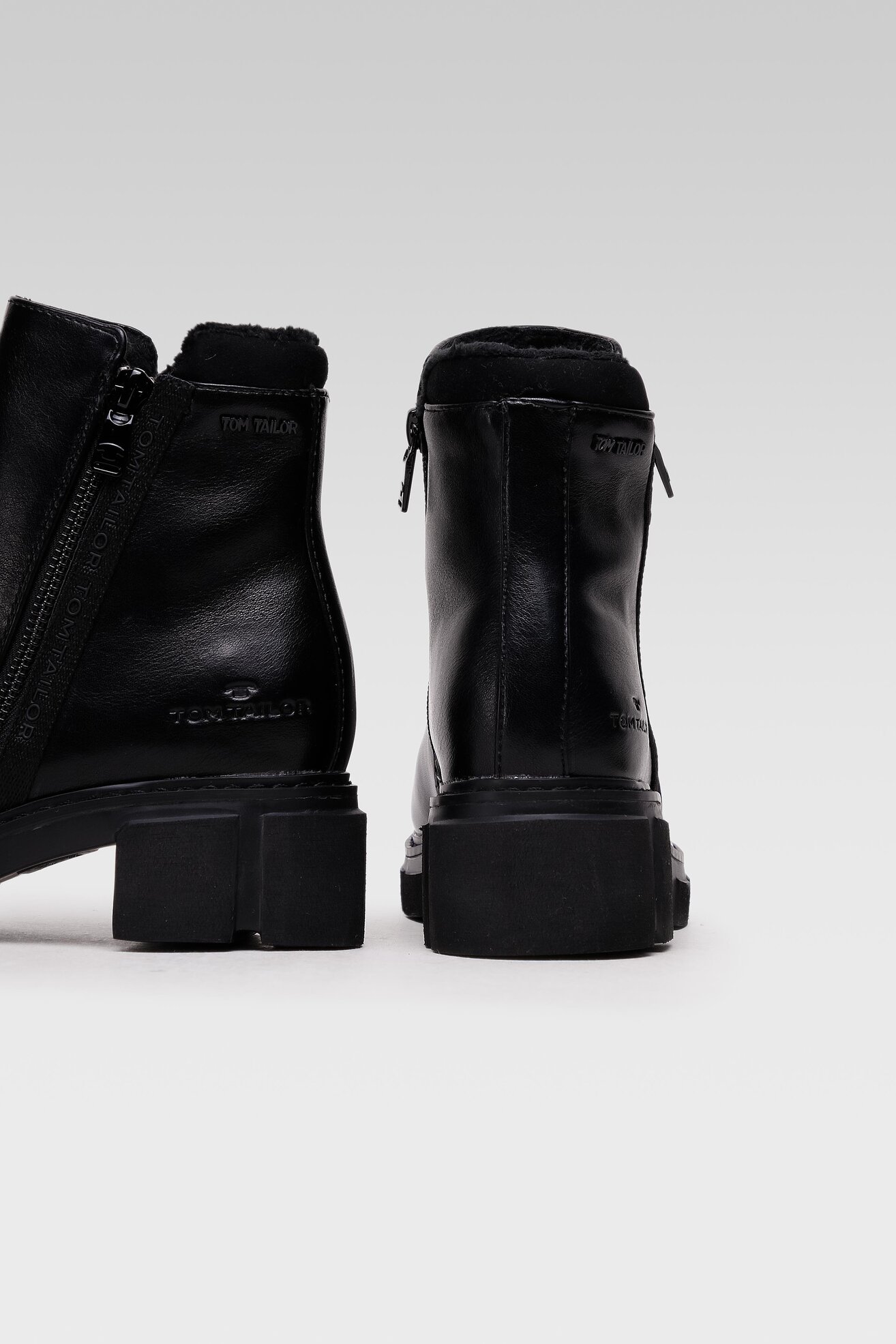 Botki Tom Tailor 219590690 Czarny