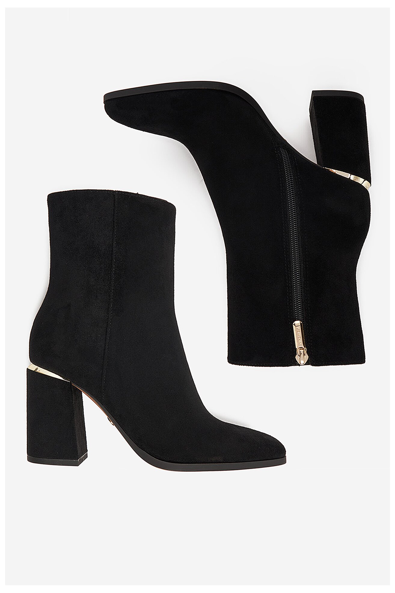 Kotníková obuv NINE WEST CEO-JASMIN-01 ČERNÁ