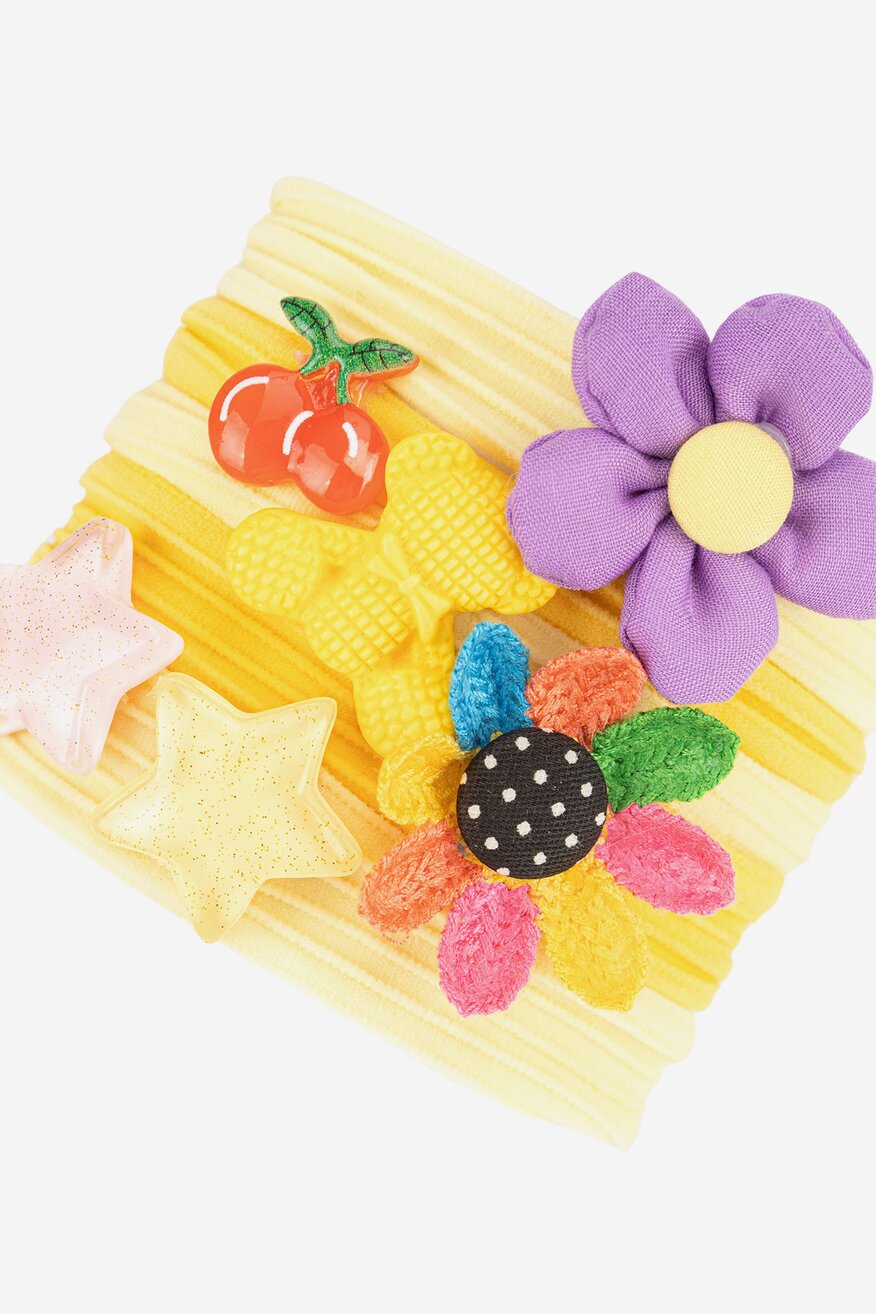 
                Dodaci za kosu Nelli Blu ŽUTA - 5905588854227