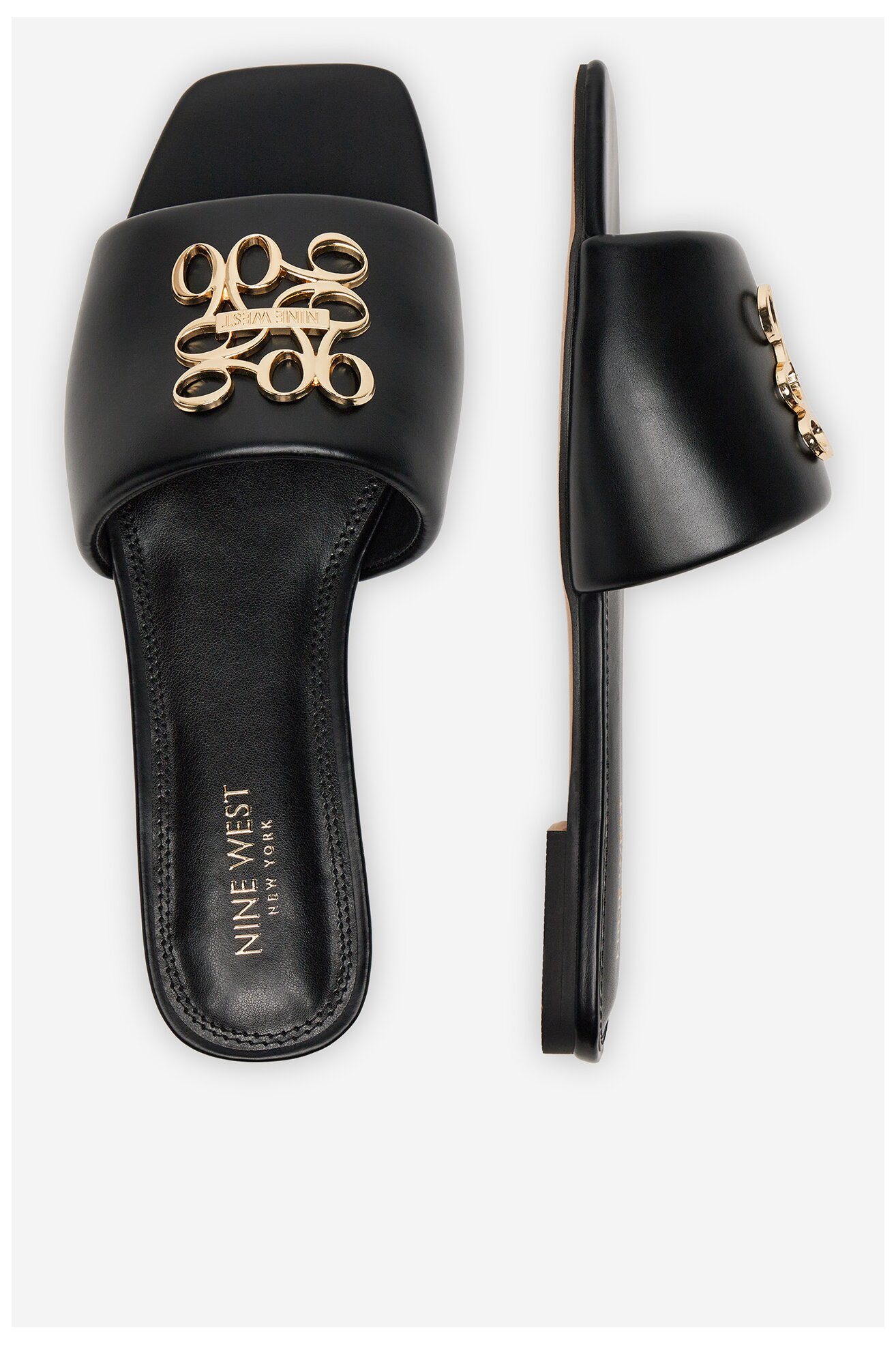 Șlapi NINE WEST SMRL393663-02 NEGRU