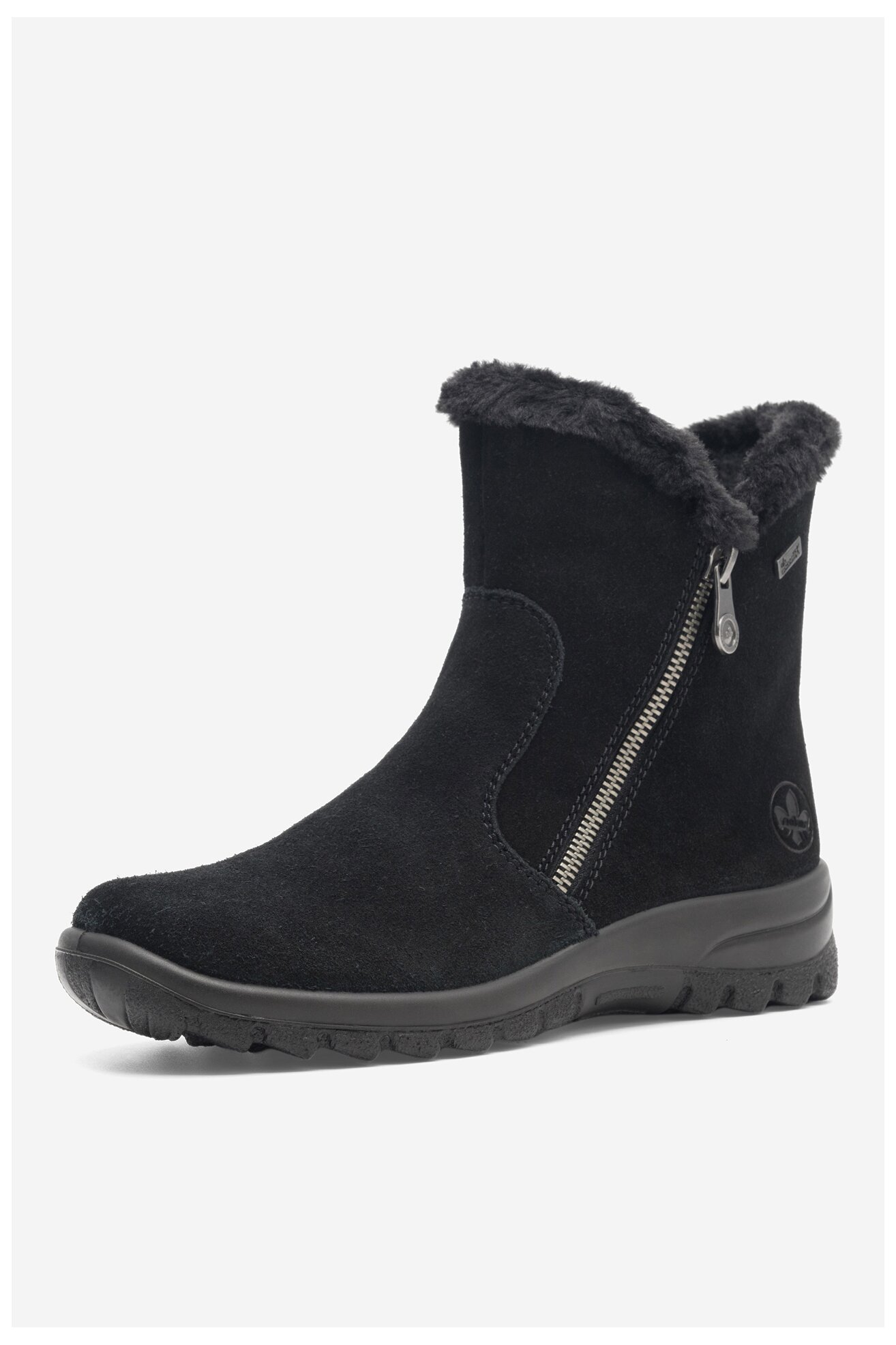 Kratke čizme Rieker L7162-00 CRNA