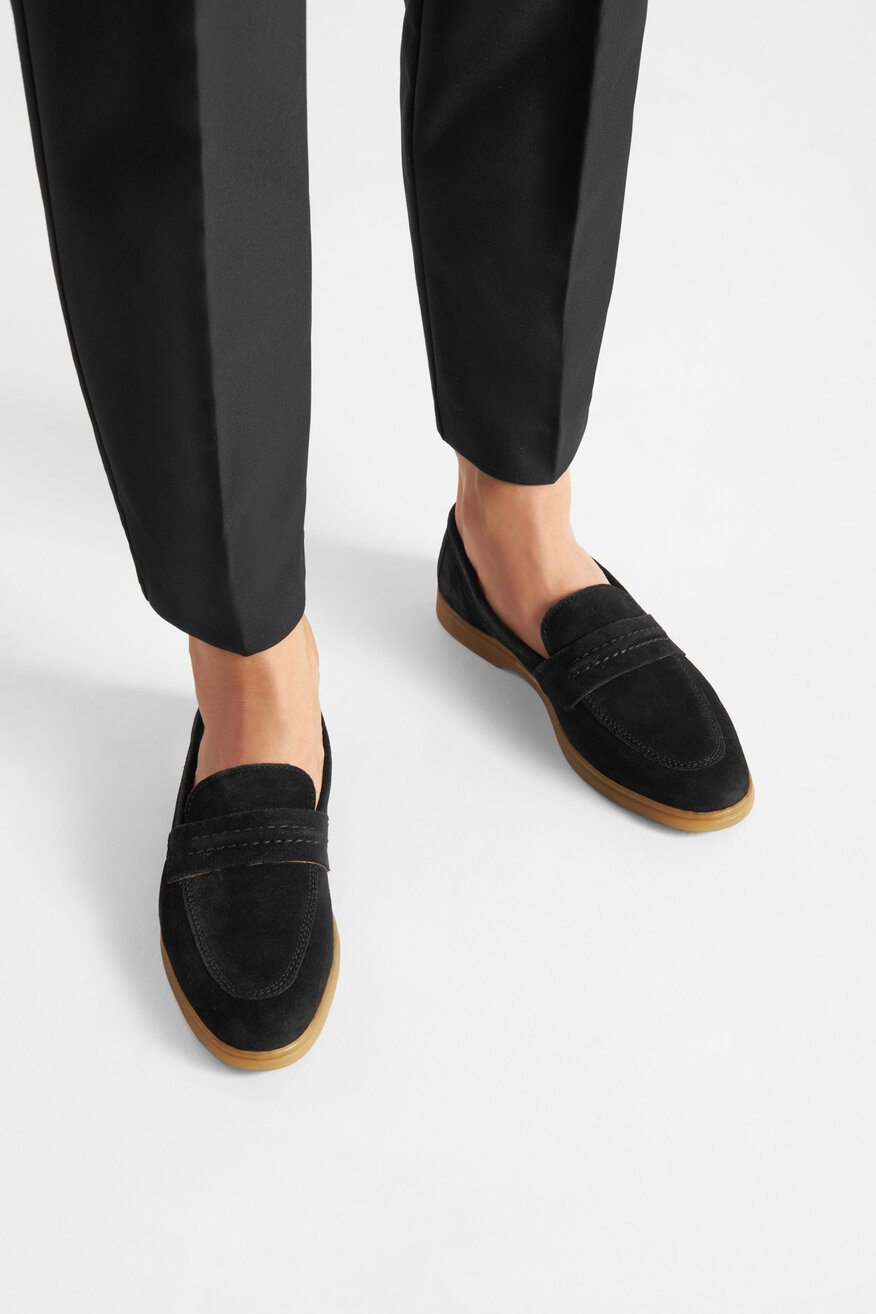 Lasocki - Loafersy zamszowe - 5905588394631