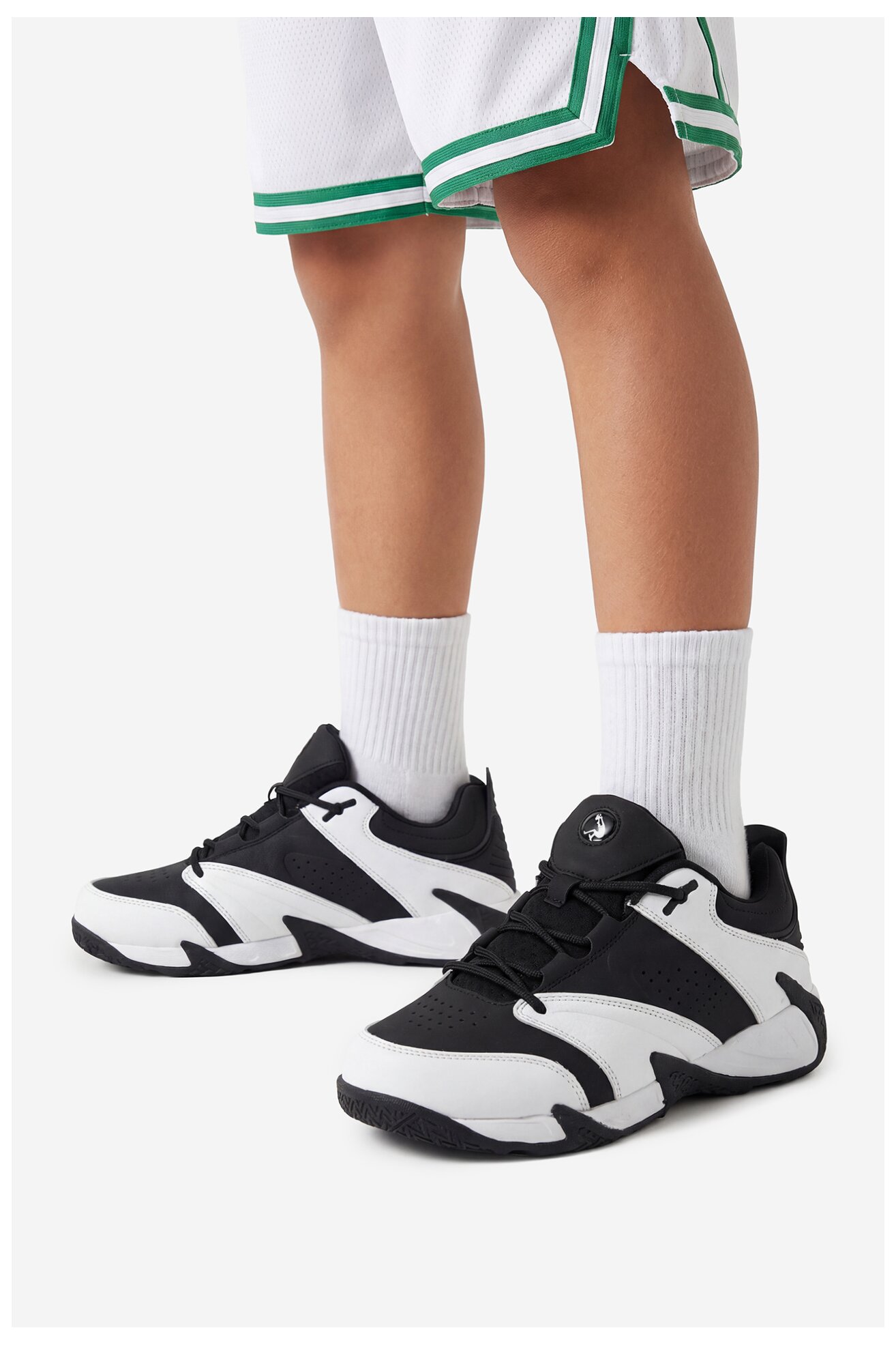 Obuwie sportowe SHAQ CEO-DEVASTATOR LOW AQ95037B-BW Czarny