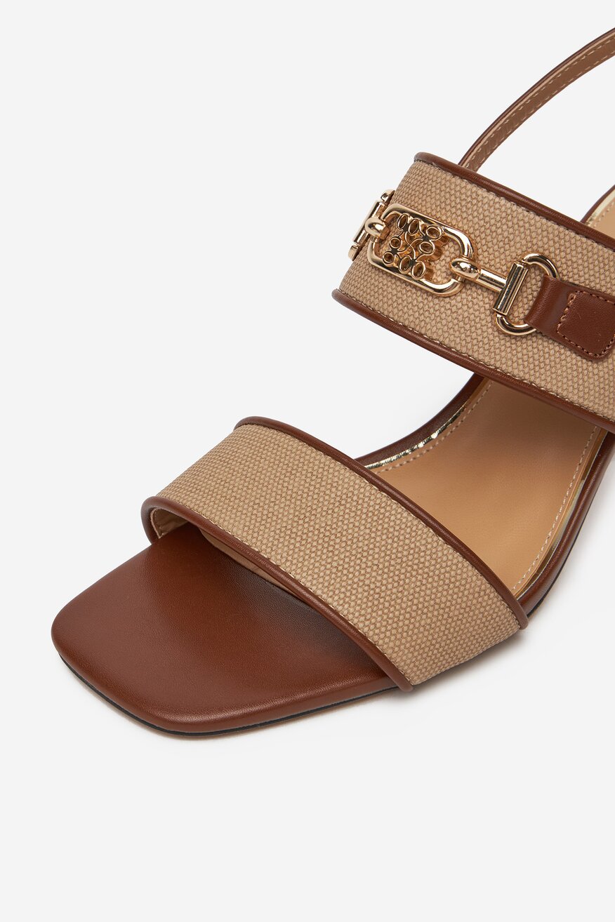 Sandály NINE WEST CAMEL - 5906751099551