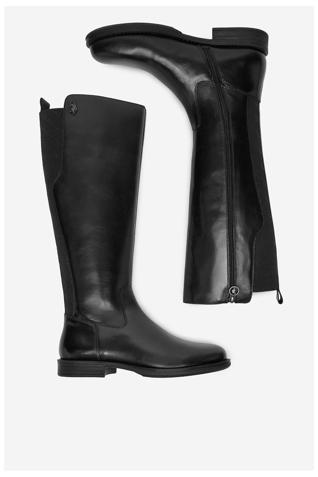 Kozaki U.S. POLO ASSN. CEO-INGRID001W/EL1 Czarny