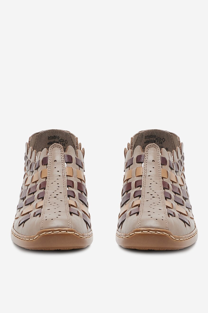 
                Rieker - Sandały skórzane - 2230078394024