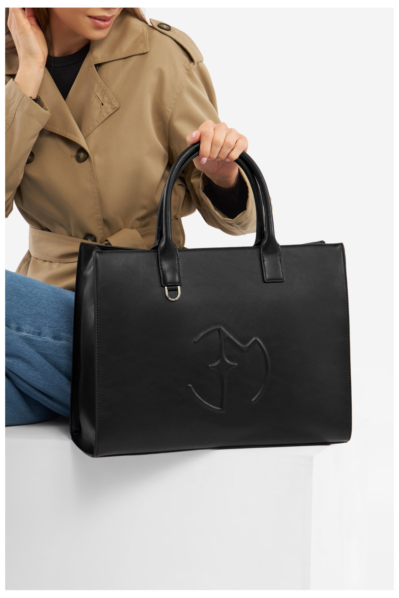 Torebka EVA MINGE TYL00510 Czarny