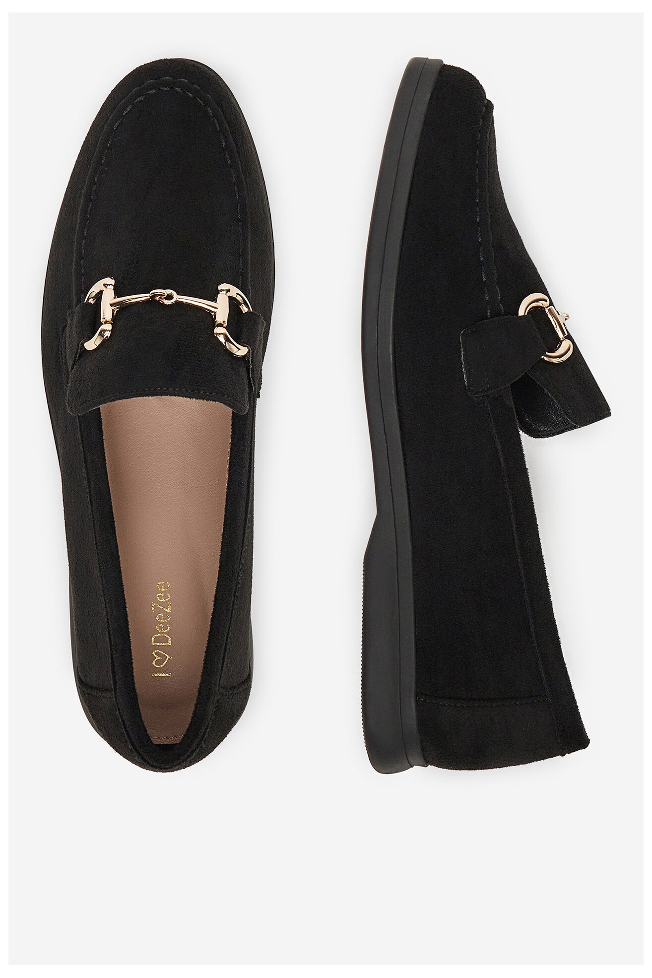 Mokaszin DeeZee 13-1120-3 FEKETE