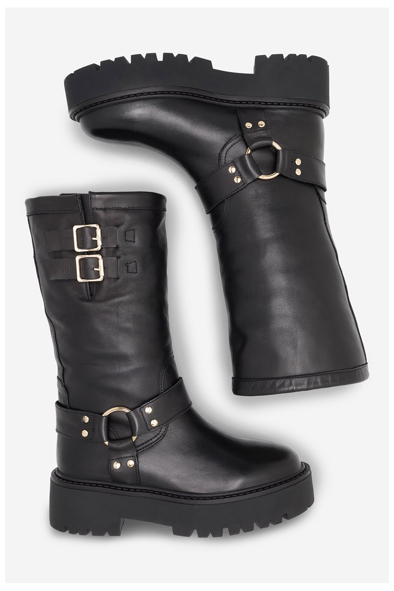 Cizme Badura INES-9187 NEGRU