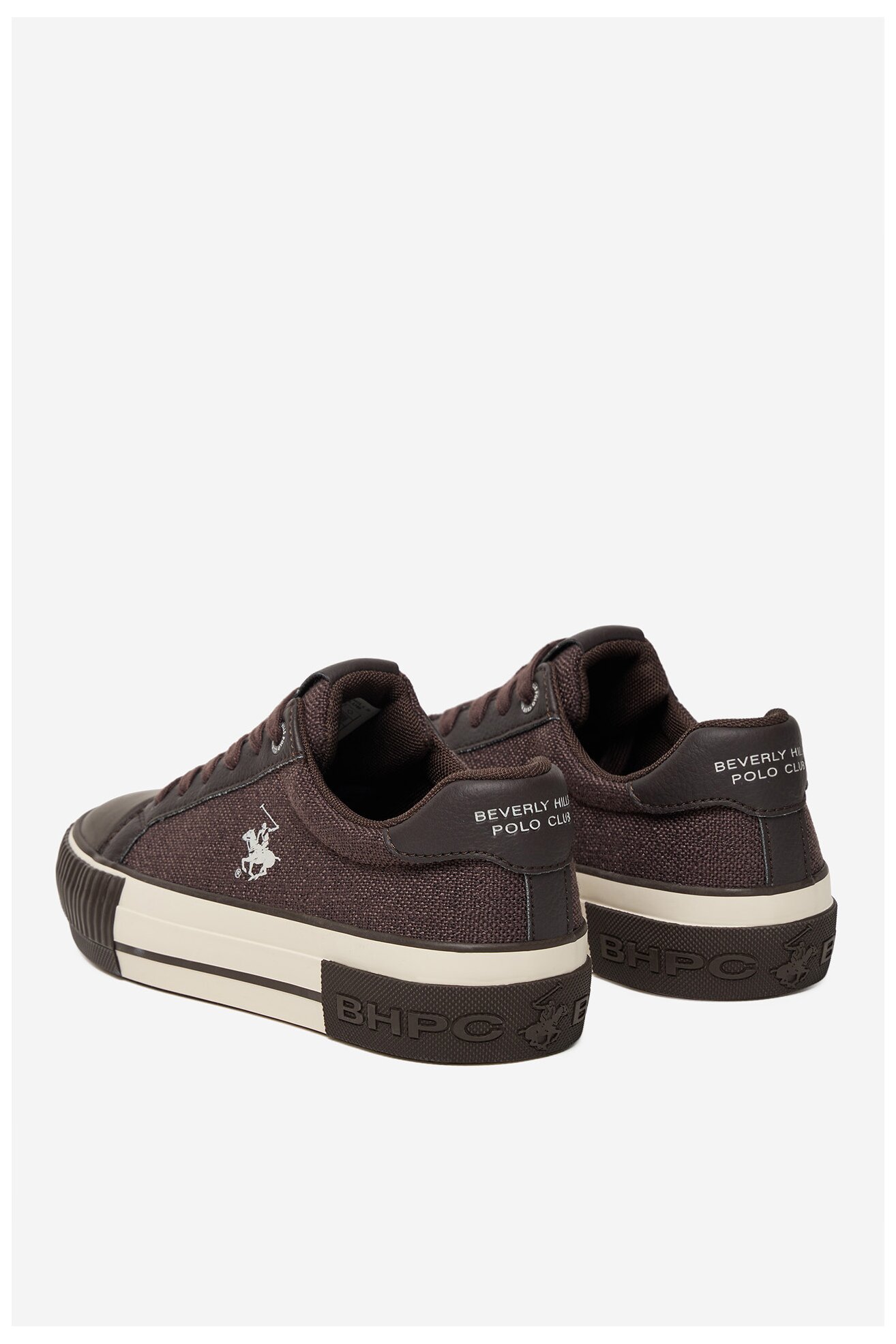 Trampki Beverly Hills Polo Club CEO-BHPC064W Brązowy