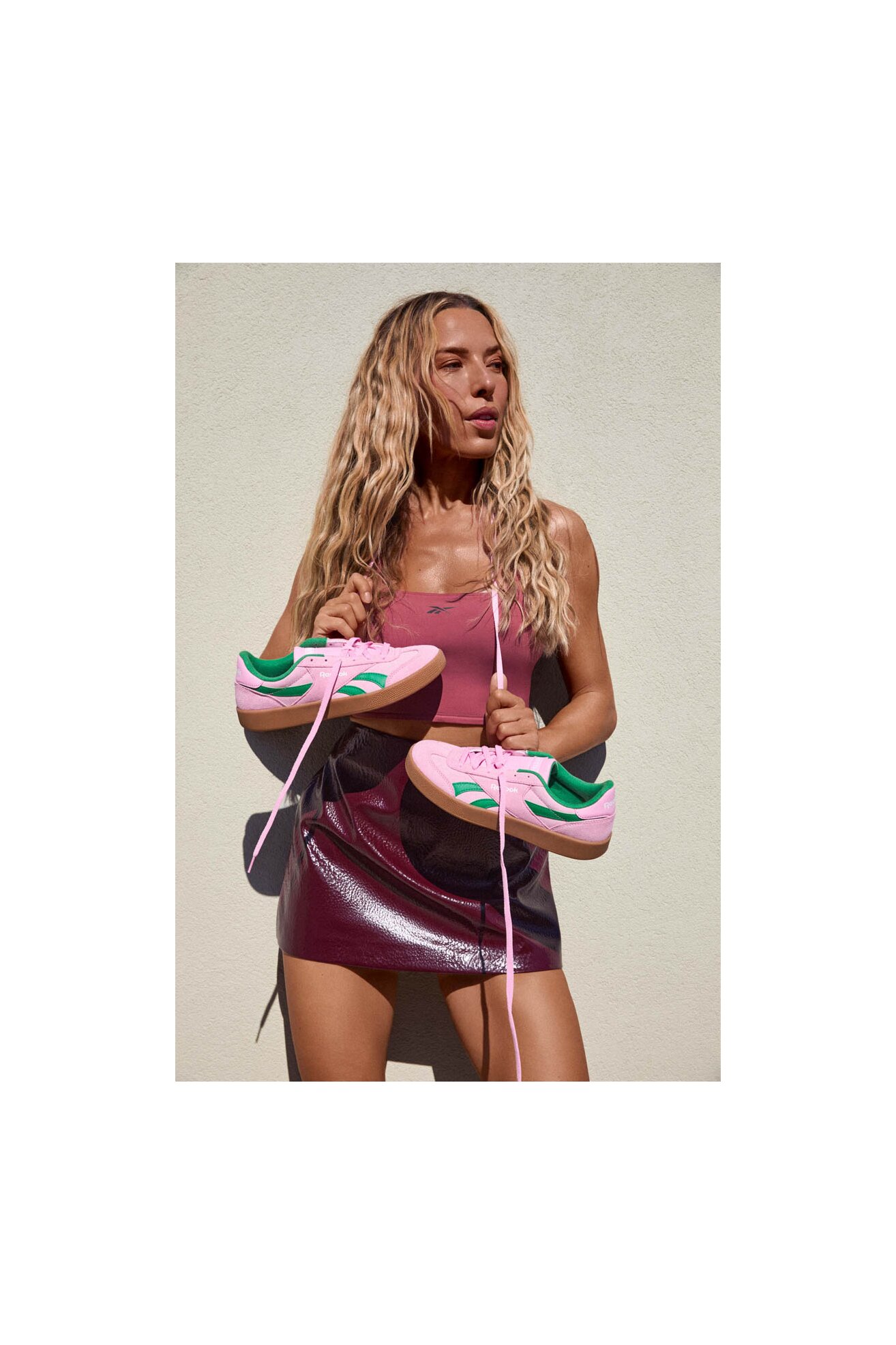 Obuwie sportowe Reebok SMASH EDGE 100220596 Różowy