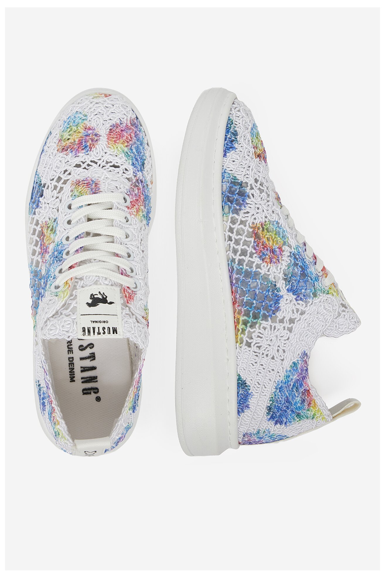 Sneakers Mustang 1468-301 Biały