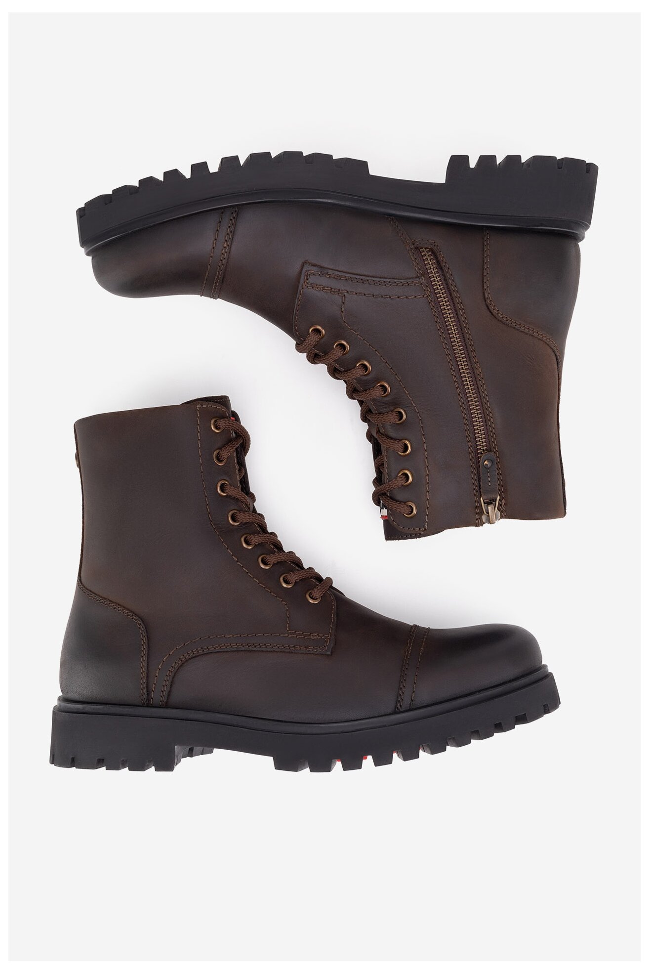 Csizma HUNTER CHESTER-01 MI08 BARNA