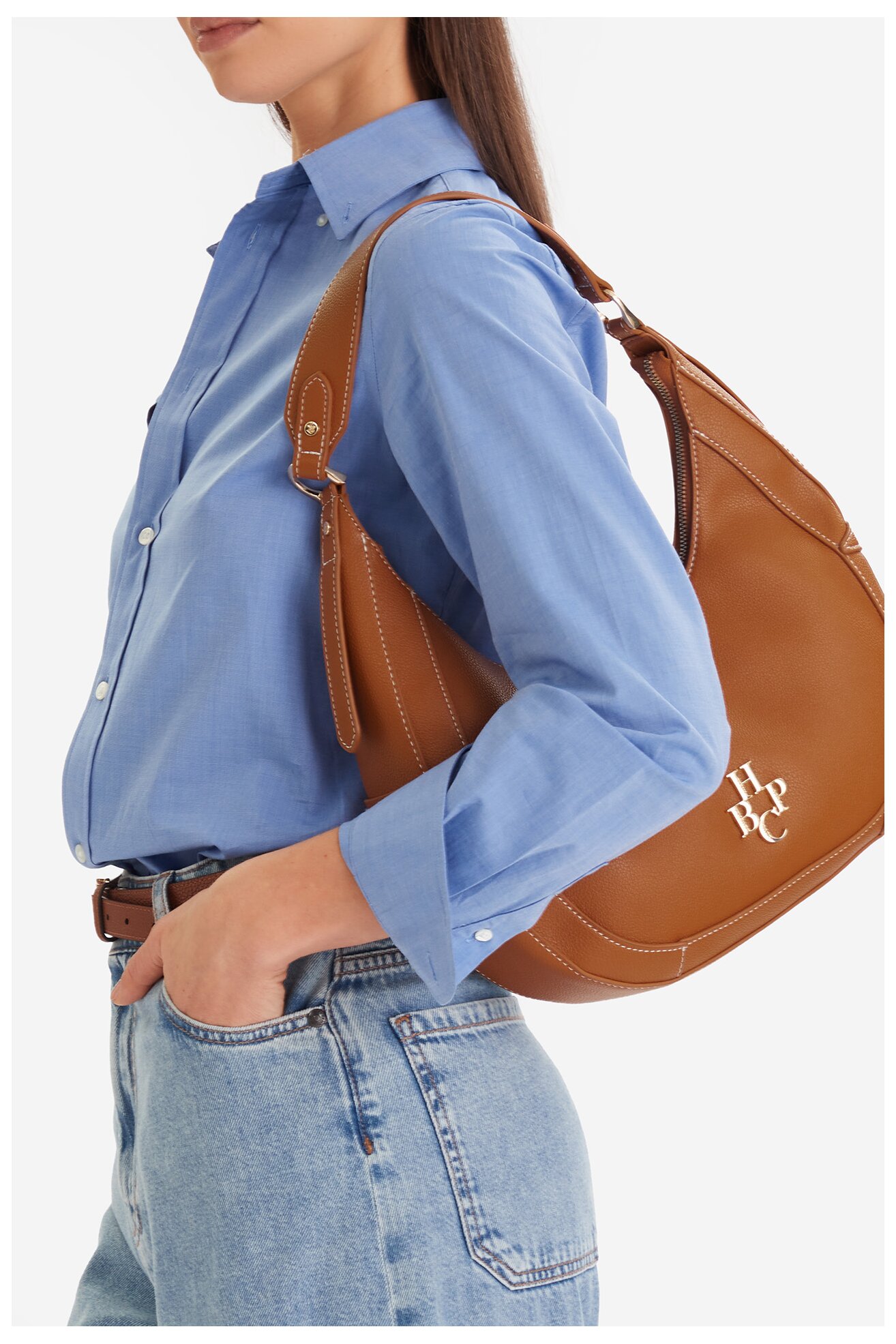 Дамска чанта Beverly Hills Polo Club CEO-BHPC-C-023-09 КАМЕЛ