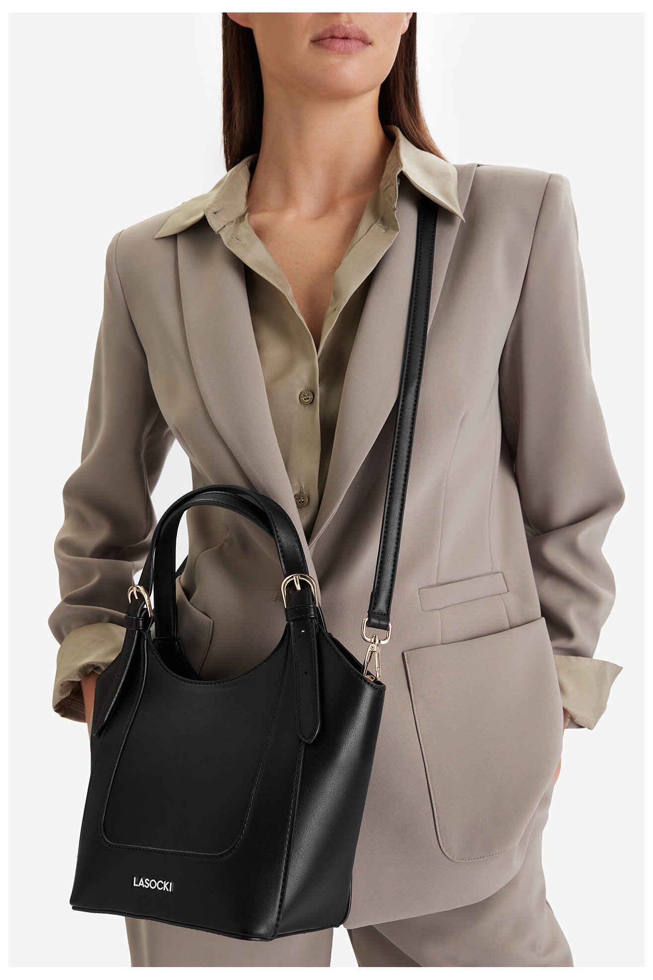 Сумка З Ремінцем Lasocki CEO-LSK-M-003-09 ЧОРНИЙ