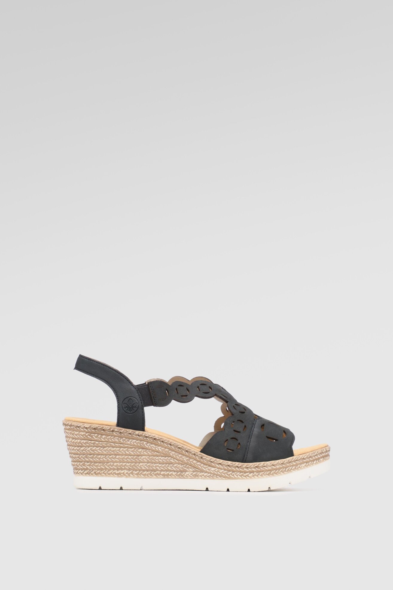 Sandały Rieker 61976-14 Granatowy