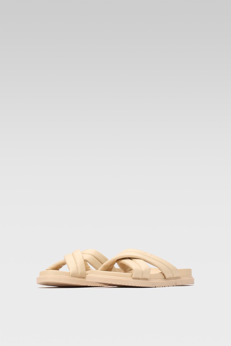 
                Jenny Fairy - Klapki pastelowe beżowe - 5903698672342