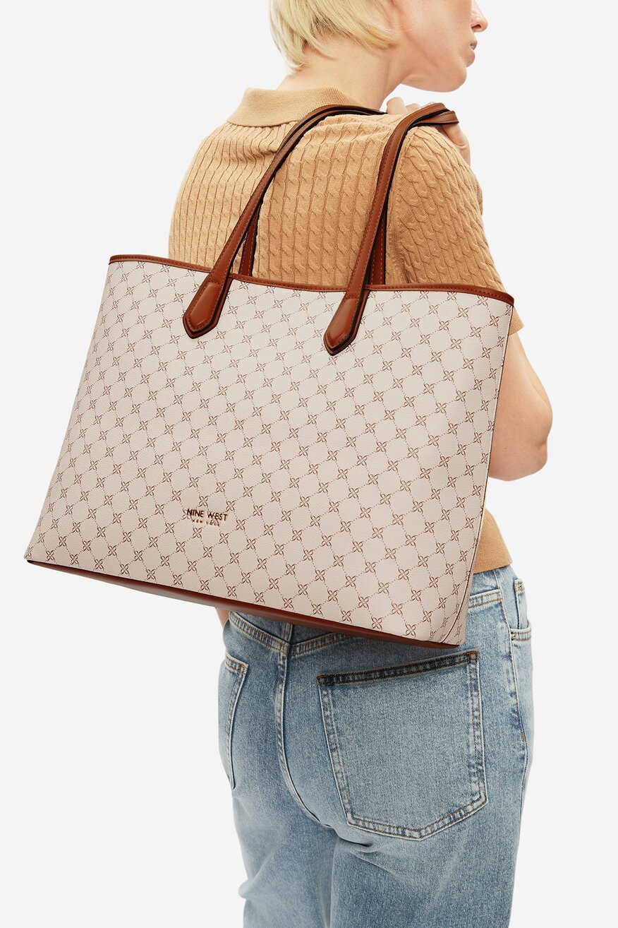 
                NINE WEST - Duża torebka shopper - 5906751030967