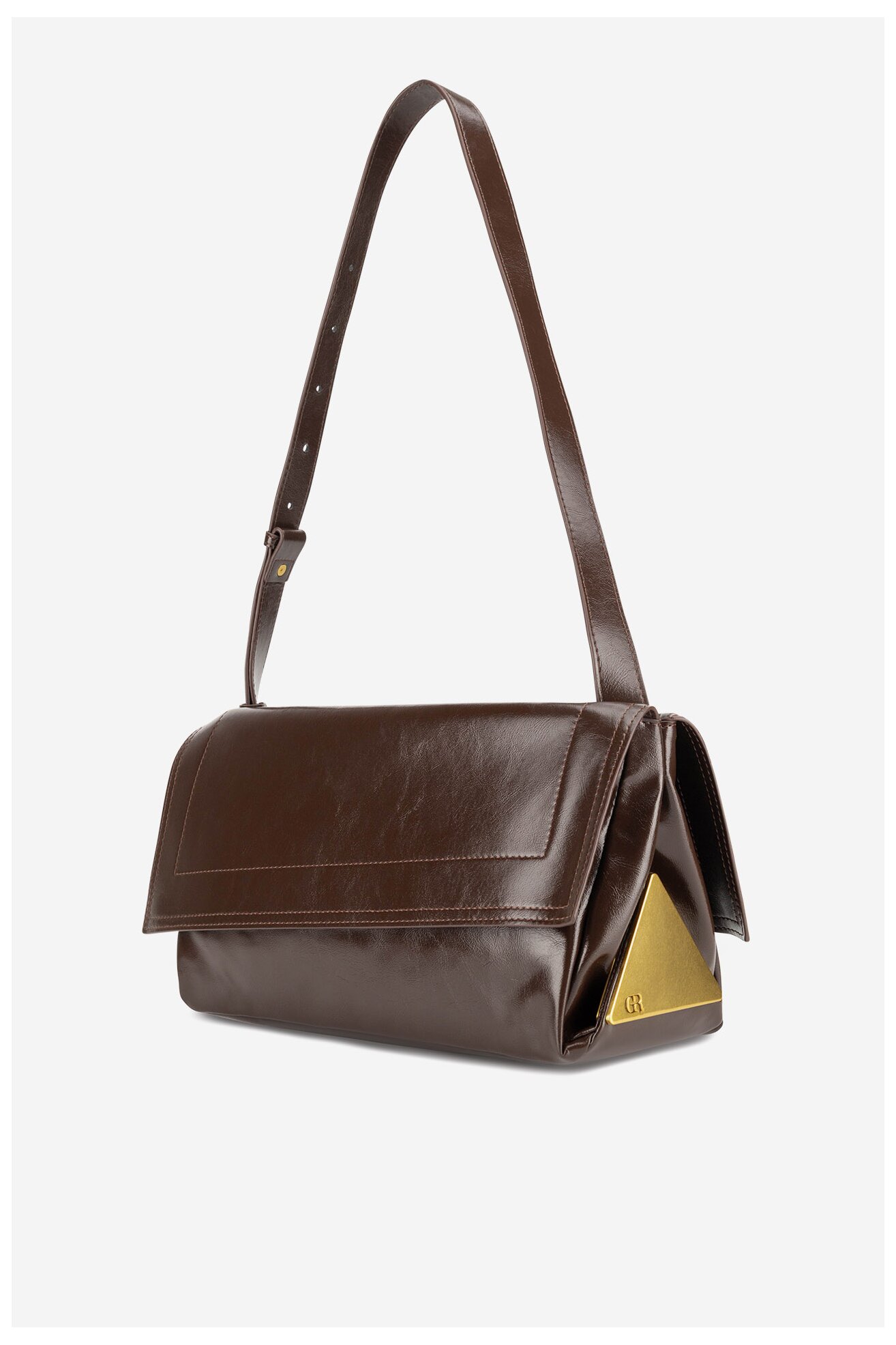 Torebka Gino Rossi AGA-01 Brązowy ciemny