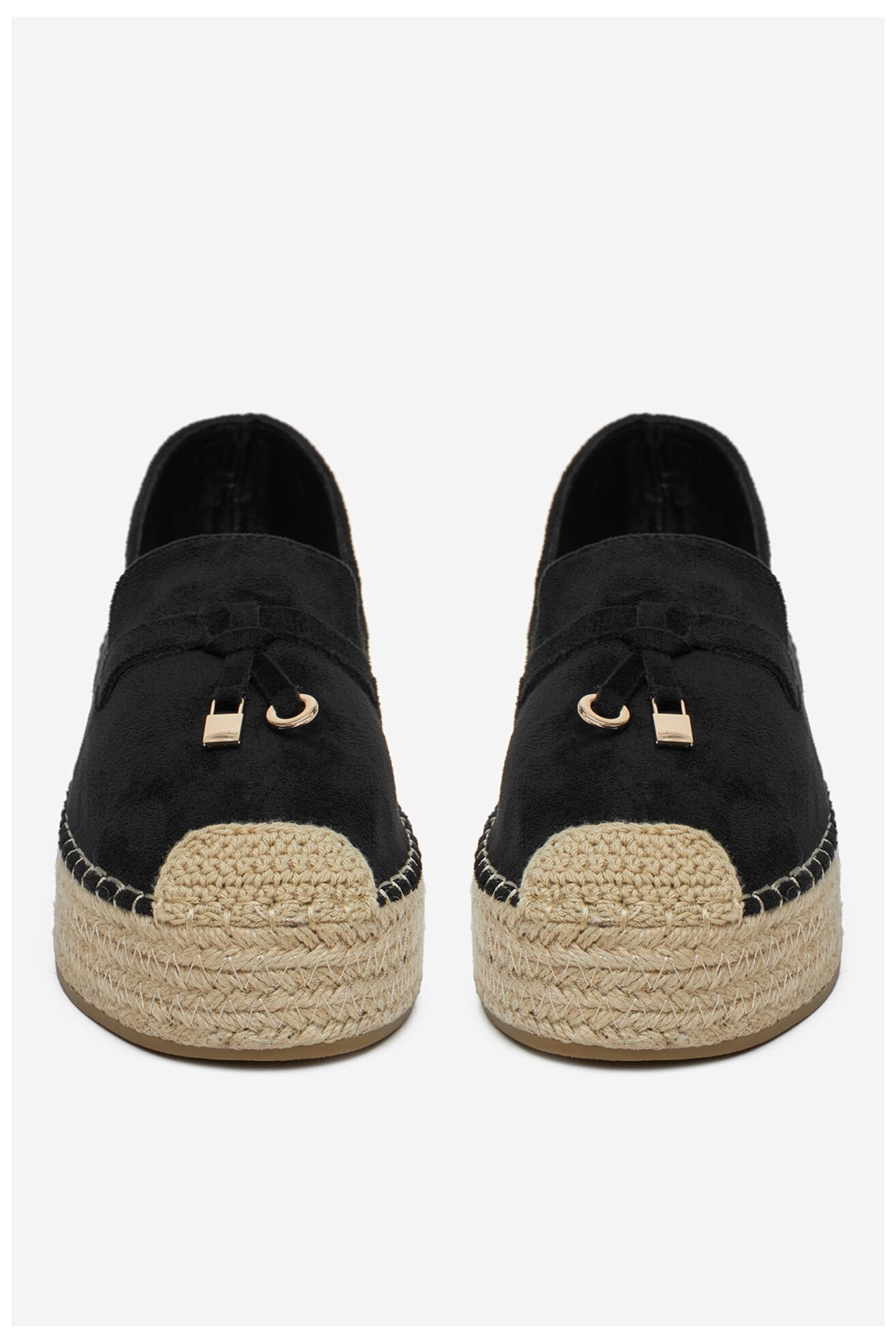 Espadrilky Jenny WSS990-259 ČERNÁ