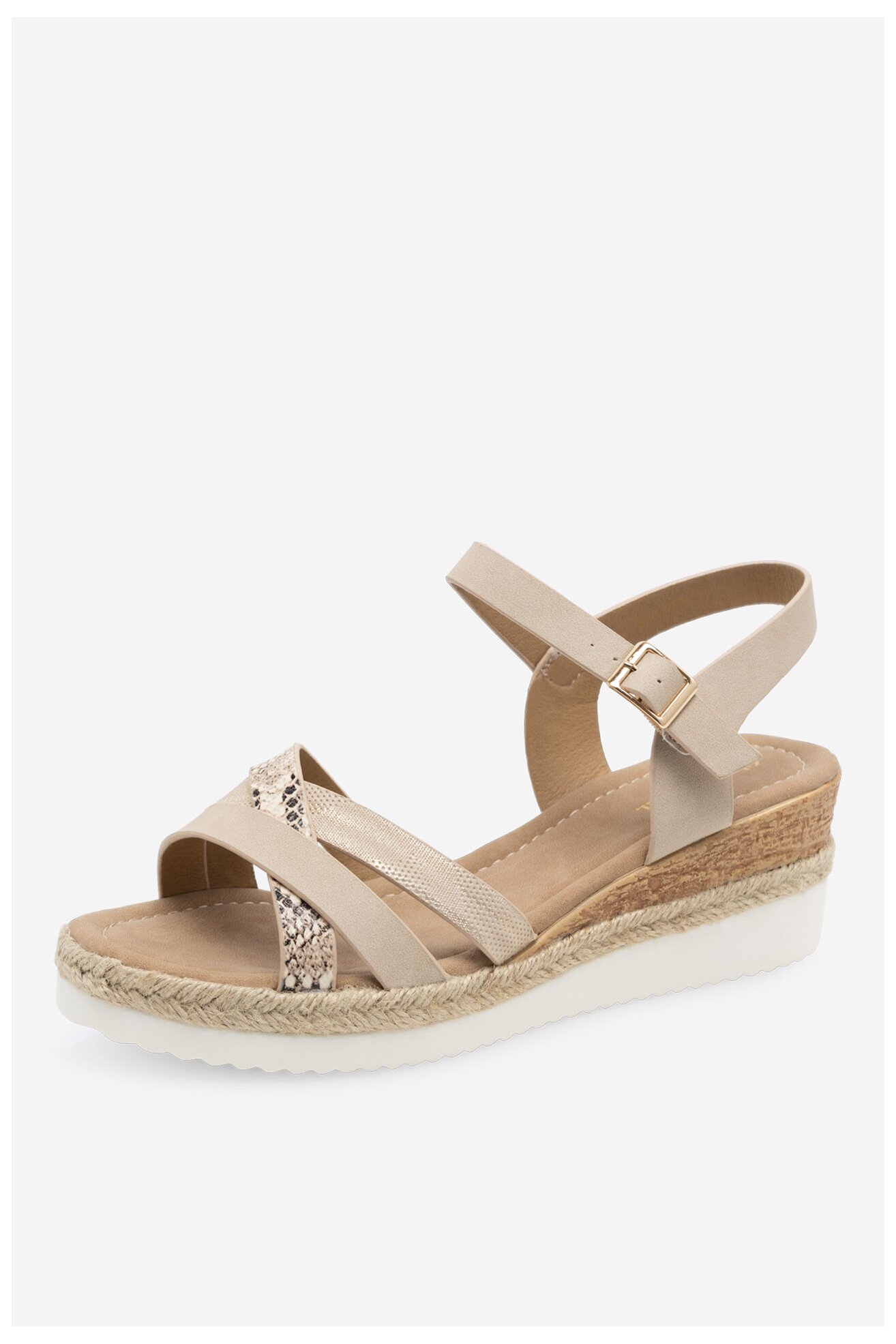 Сандалі Clara Barson WYL0510-04 БЕЖЕВИЙ