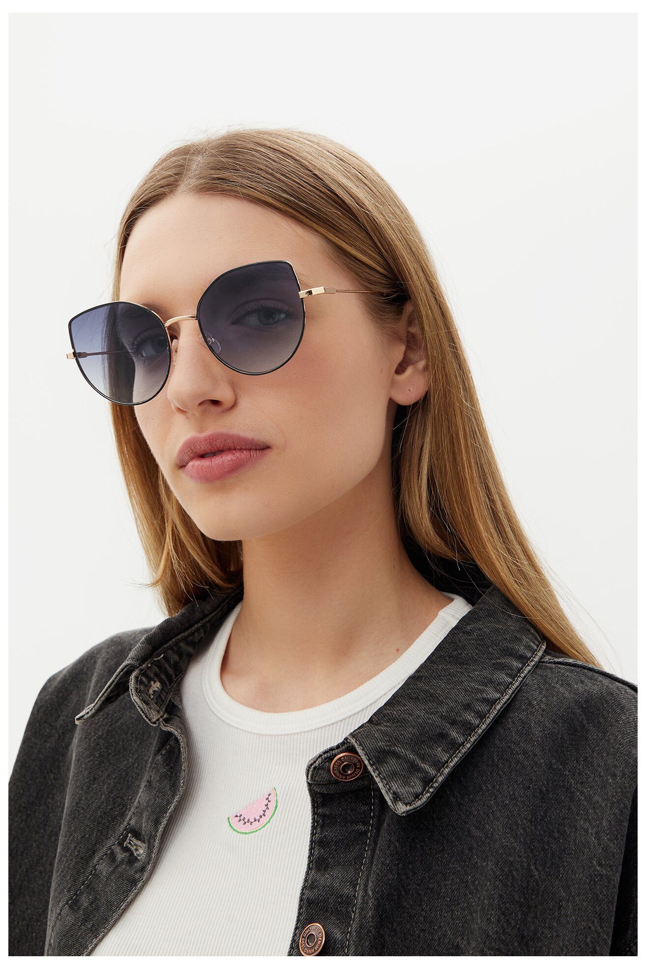 Ochelari de soare femei DeeZee 20BSM035-2 AURIU