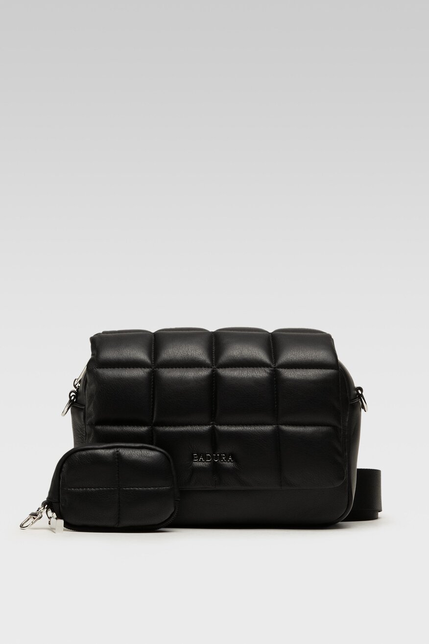 
                Badura - Torebka skórzana pikowana - 5904862069333