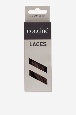 Шнурівки Coccine SZNUROWADŁA 75 CM F2 WOSKOWANE V.AZ КОРИЧНЕВИЙ