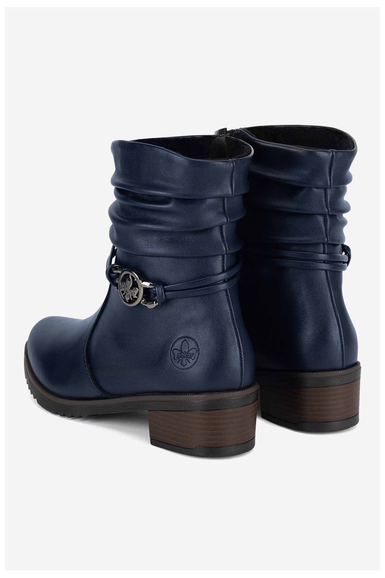 Ghete Rieker Y0572-14 ALBASTRU