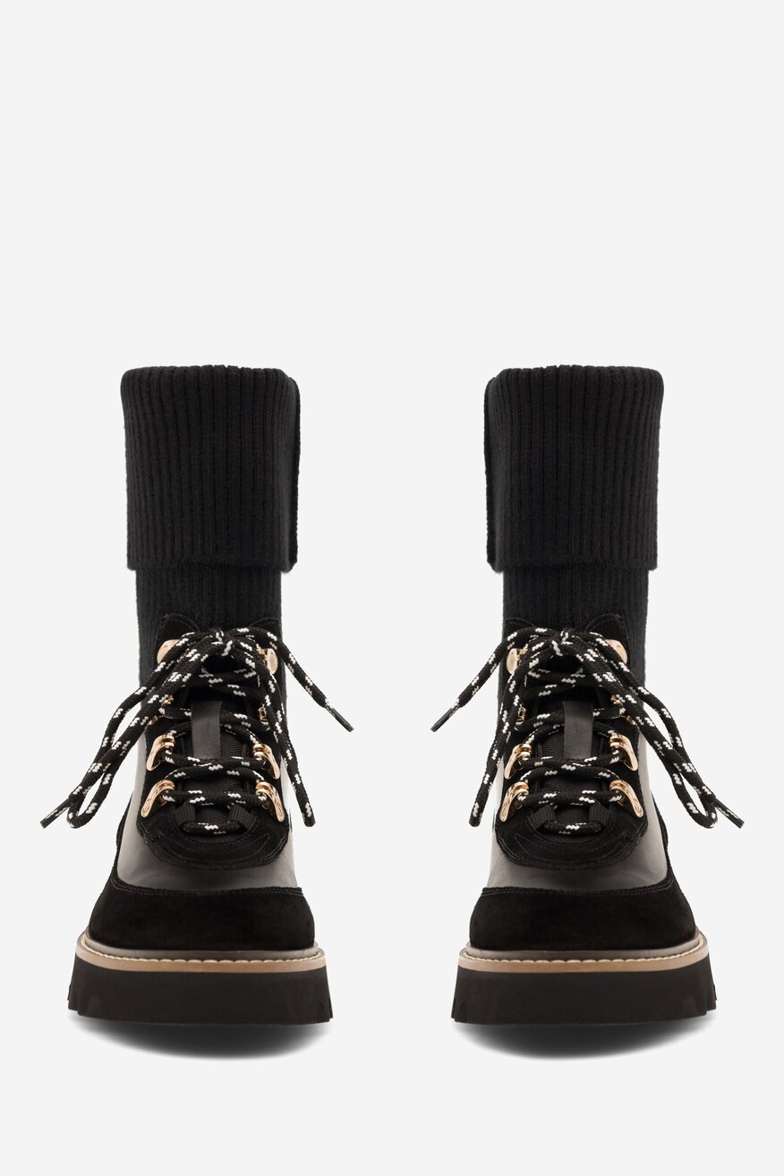 Badura - Trzewiki skórzane - 5905588101772