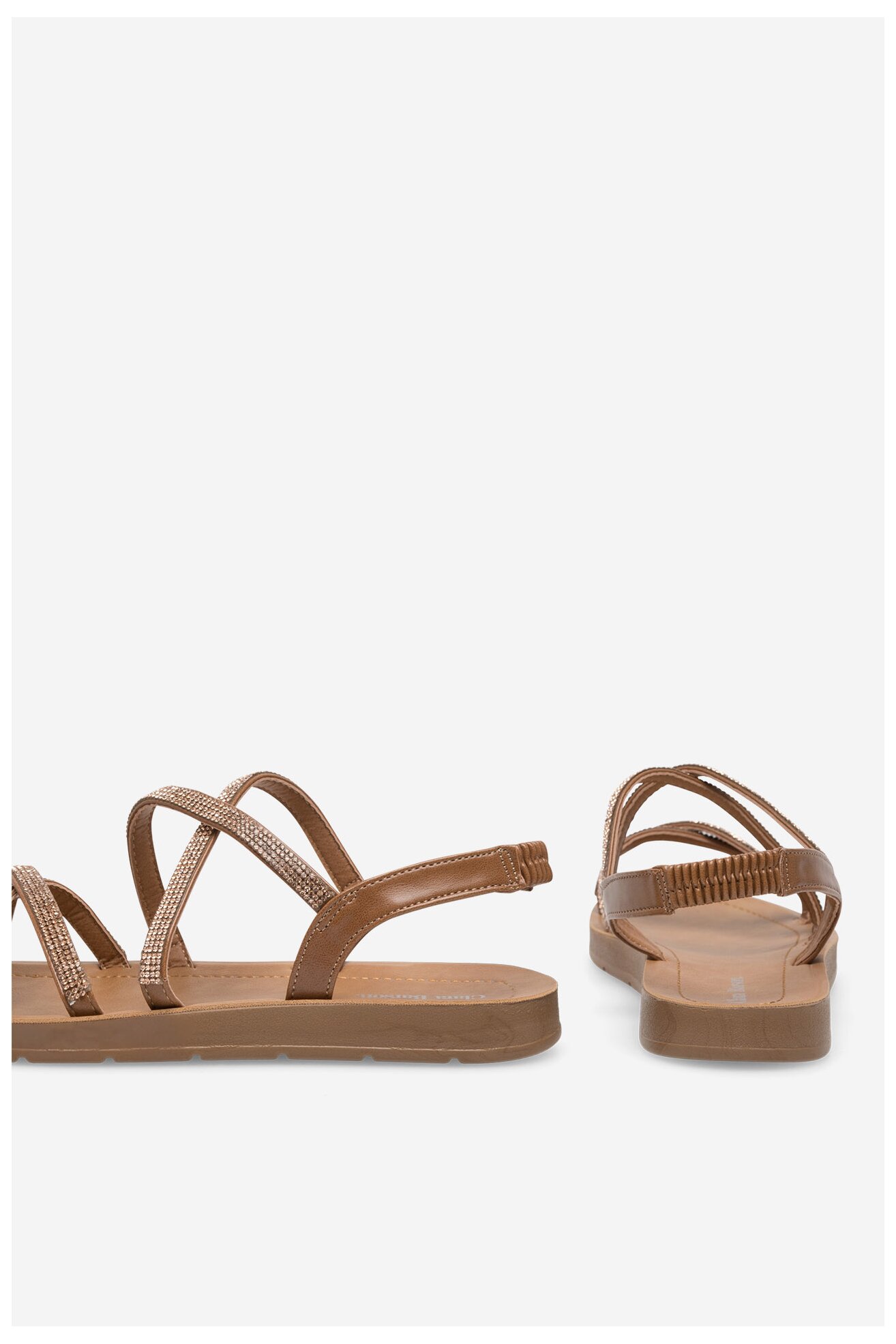 Sandały Clara Barson WSS20401-13 Brązowy jasny