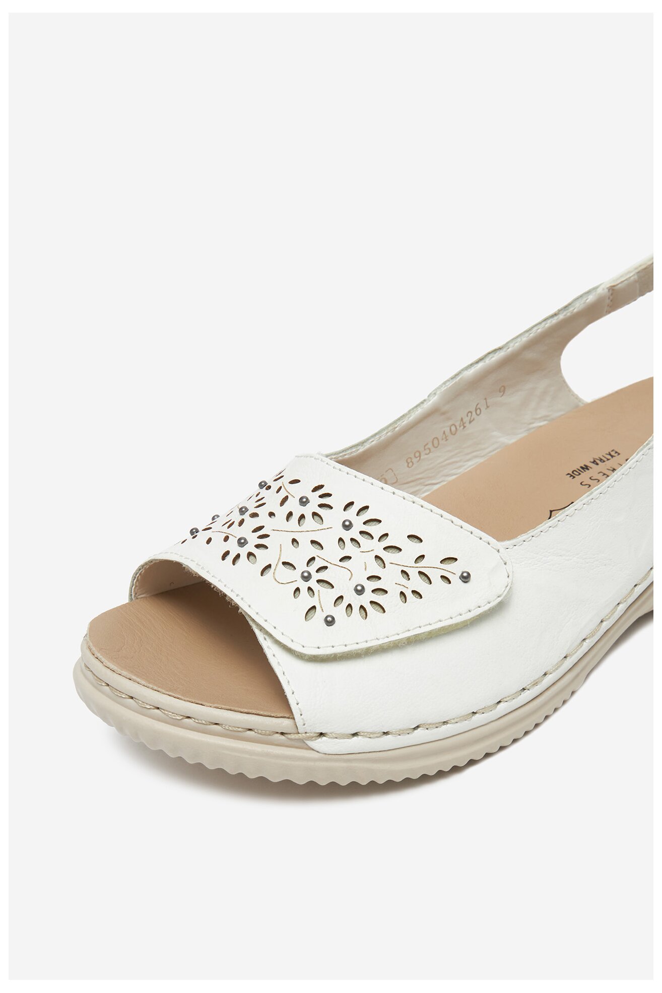 Szandál Rieker V7450-80 FEHÉR