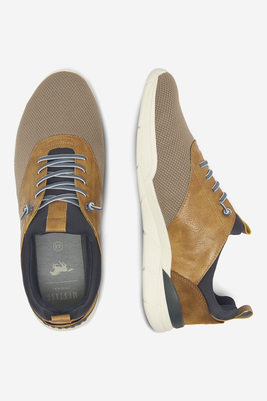 
                Sneakerși Mustang BEJ - 5903419781629