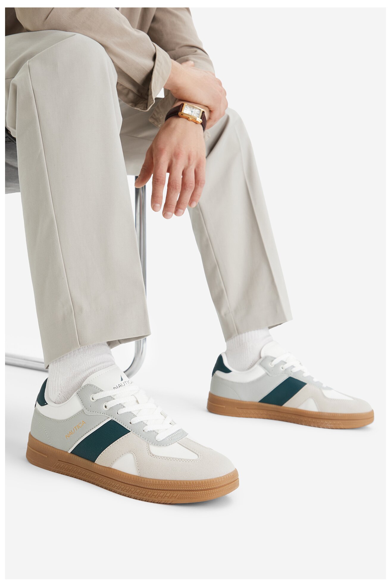 Sneakers NAUTICA CWBEO-BILANDER-01 Biały