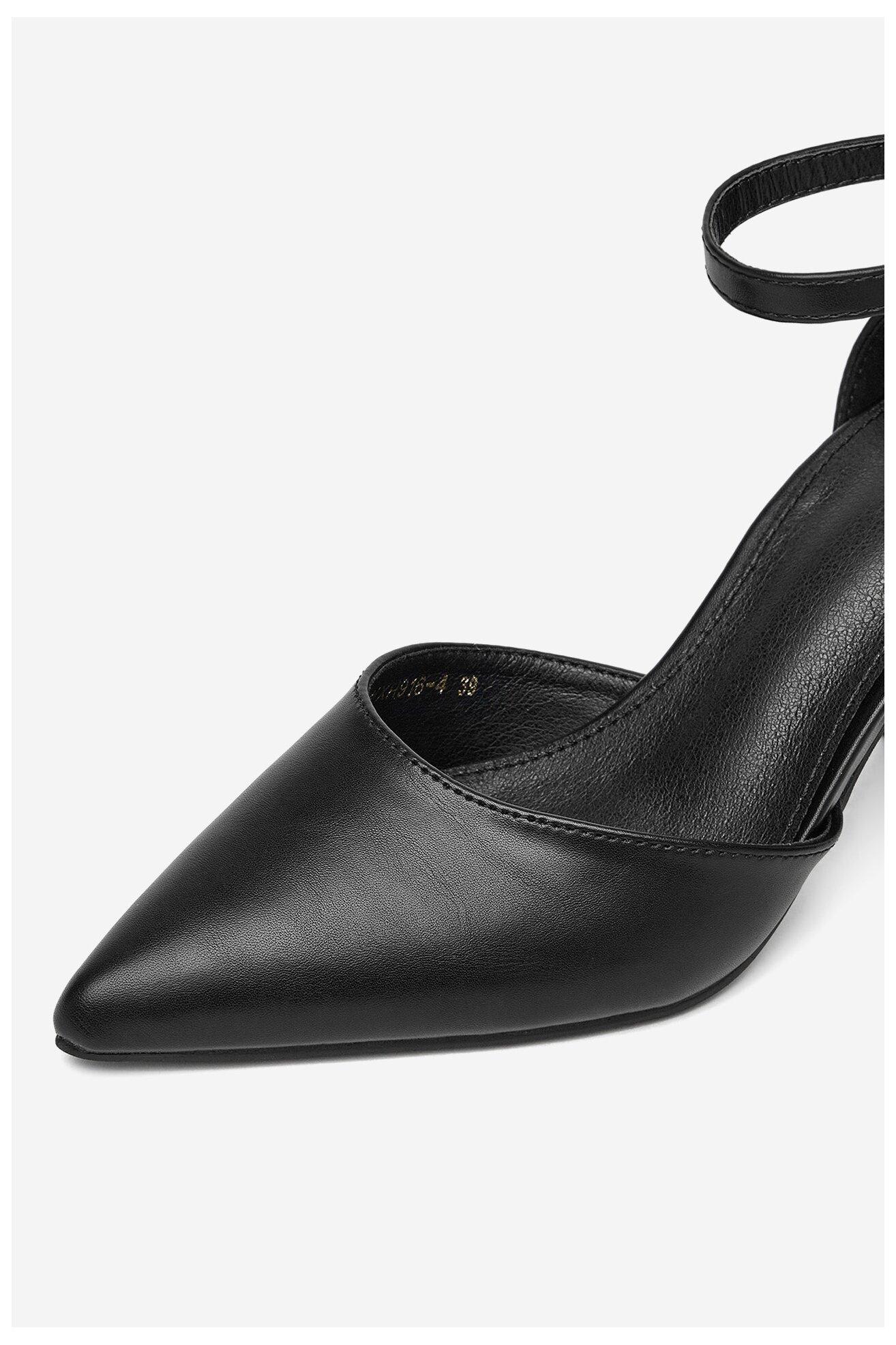 Czółenka DeeZee LWXH916-4 Czarny