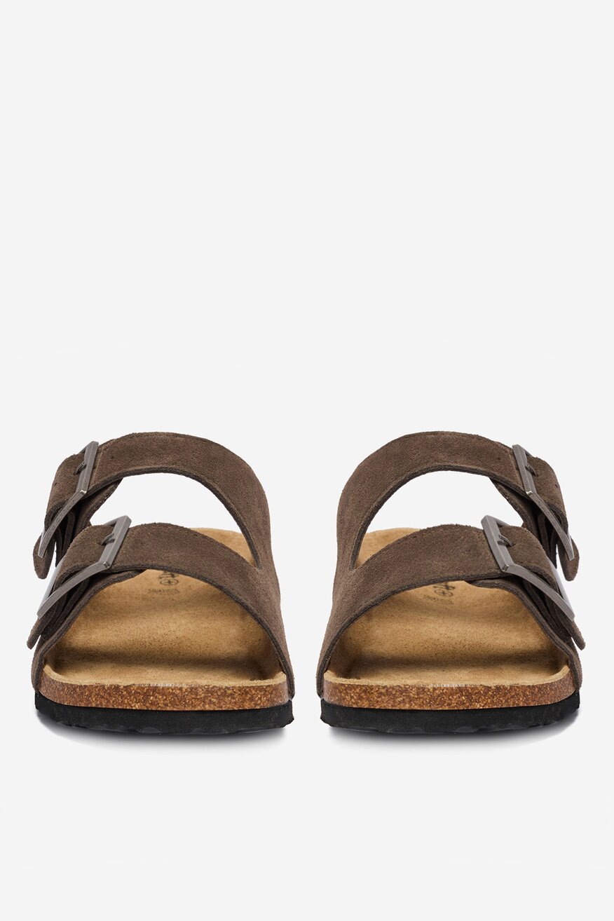 
                Go Soft - Klapki skórzane - 5907964095545