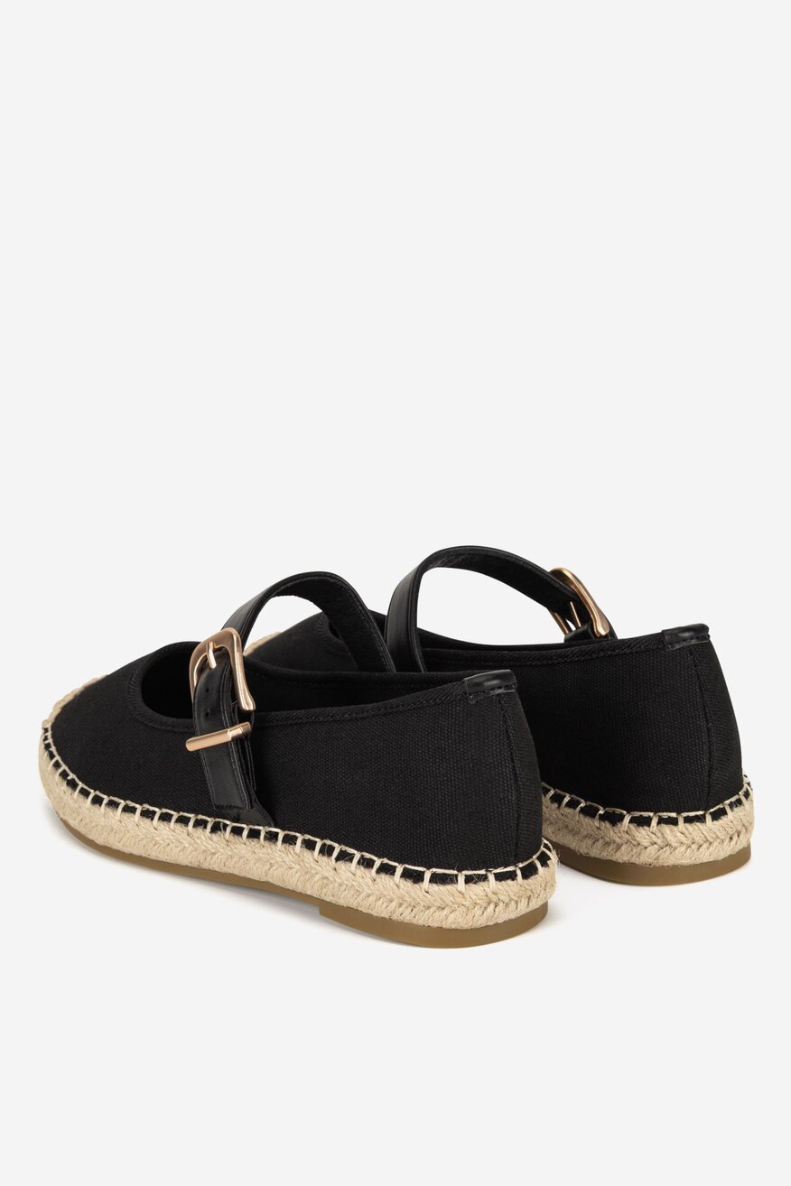 Espadrile Jenny NEGRU - 5906751017630