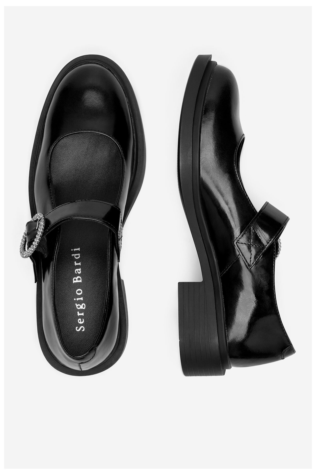 Baleriny Sergio Bardi GRD-E1090-02SB FEKETE